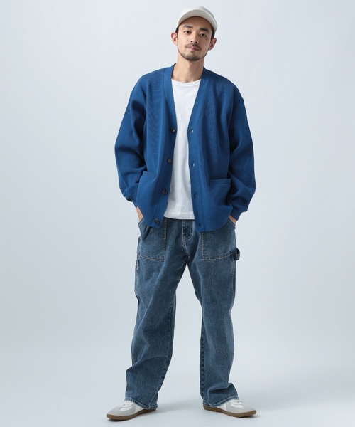 BAYFLOW(ベイフロー)の「スポンディッシュニットカーディガン(カーディガン/ボレロ・メンズ・ネイビー/グリーン/ブルー・MEDIUM/LARGE)」の13枚目の写真