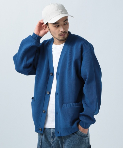 BAYFLOW(ベイフロー)の「スポンディッシュニットカーディガン(カーディガン/ボレロ・メンズ・ネイビー/グリーン/ブルー・MEDIUM/LARGE)」の15枚目の写真