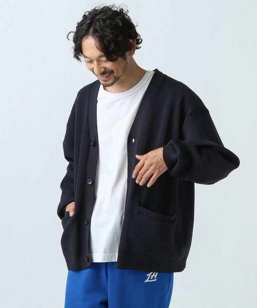 BAYFLOW(ベイフロー)の「スポンディッシュニットカーディガン(カーディガン/ボレロ・メンズ・ネイビー/グリーン/ブルー・MEDIUM/LARGE)」の20枚目の写真