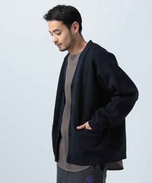 BAYFLOW(ベイフロー)の「スポンディッシュニットカーディガン(カーディガン/ボレロ・メンズ・ネイビー/グリーン/ブルー・MEDIUM/LARGE)」の21枚目の写真