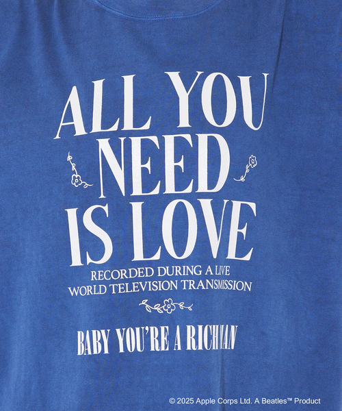 【GOOD ROCK SPEED/グッドロックスピード】THE BEATLES /ビートルズ/SONG TITLE/タイトルロゴTEE / バンドTシャツ（Tシャツ/カットソー）｜GOOD ROCK SPEED（グッドロックスピード）