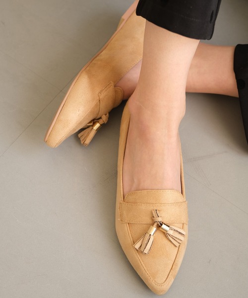 aquagarage（アクアガレージ）の「1.5cmインヒールローファー（パンプス・レディース・ホワイト系その他5/レッド系その他6/ブラック系その他3/ブラック系その他/ベージュ系その他3/ブラウン系その他2/ブラック系その他5/ブラック系その他2/グレー系その他/ブルー系その他2/ブラウン系その他/ブラウン系その他6/ベージュ系その他/ブラック系その他4/ベージュ系その他2/ブラック系その他6/ブルー系その他/ベージュ系その他6・23.0cm/23.5cm/24.5cm/22.5cm/25.5cm/21.5cm/24.0cm/25.0cm/26.0cm/22.0cm）」の12枚目の写真