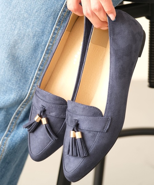 aquagarage（アクアガレージ）の「1.5cmインヒールローファー（パンプス・レディース・ホワイト系その他5/レッド系その他6/ブラック系その他3/ブラック系その他/ベージュ系その他3/ブラウン系その他2/ブラック系その他5/ブラック系その他2/グレー系その他/ブルー系その他2/ブラウン系その他/ブラウン系その他6/ベージュ系その他/ブラック系その他4/ベージュ系その他2/ブラック系その他6/ブルー系その他/ベージュ系その他6・23.0cm/23.5cm/24.5cm/22.5cm/25.5cm/21.5cm/24.0cm/25.0cm/26.0cm/22.0cm）」の16枚目の写真