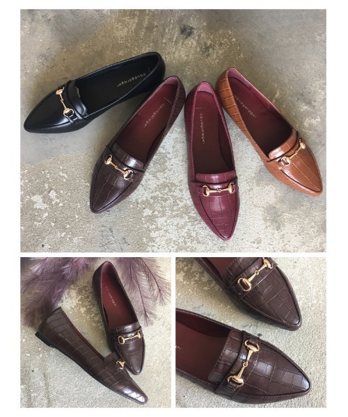 aquagarage（アクアガレージ）の「1.5cmインヒールローファー（パンプス・レディース・ホワイト系その他5/レッド系その他6/ブラック系その他3/ブラック系その他/ベージュ系その他3/ブラウン系その他2/ブラック系その他5/ブラック系その他2/グレー系その他/ブルー系その他2/ブラウン系その他/ブラウン系その他6/ベージュ系その他/ブラック系その他4/ベージュ系その他2/ブラック系その他6/ブルー系その他/ベージュ系その他6・23.0cm/23.5cm/24.5cm/22.5cm/25.5cm/21.5cm/24.0cm/25.0cm/26.0cm/22.0cm）」の19枚目の写真