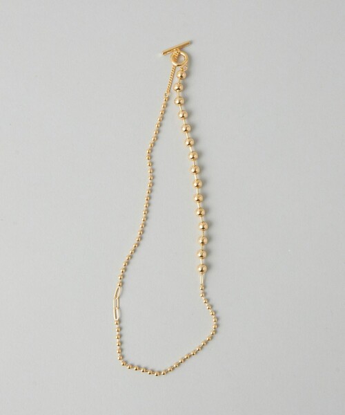 CITEN(シテン)の「<CITEN>ボールチェーンコンビチョーカー(チョーカー・レディース・ゴールド/シルバー・FREE)」の10枚目の写真