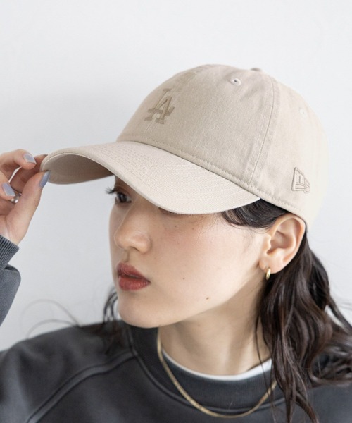 NEW ERA（ニューエラ）の「【NEW ERA/ニューエラ】別注/9TWENTY MLBウォッシュドキャップ（キャップ・メンズ・ブラック/ブラウン/ピンク/ブルー/グリーン/アイボリー/レッド/ライトグレー/ブラック系その他/ブラック系その他2・FREE）」の3枚目の写真