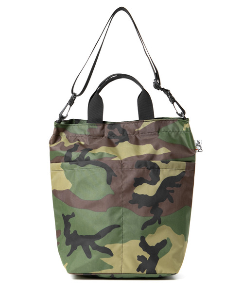 Drifter(ドリフター)の「EVERYDAY TOTE/エブリデイトート(ショルダーバッグ・レディース・ブルー/オレンジ/ブラック/ダークグリーン/レオパード/バーガンディー/レモンイエロー/グリーン系カモフラージュ・FREE)」の7枚目の写真