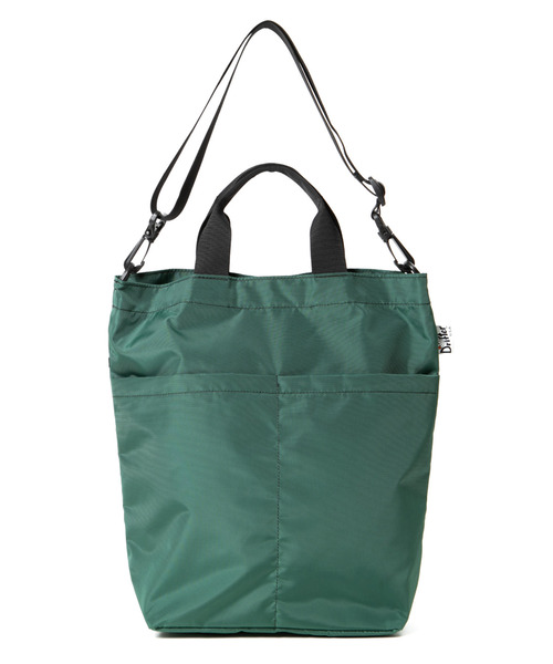Drifter(ドリフター)の「EVERYDAY TOTE/エブリデイトート(ショルダーバッグ・レディース・ブルー/オレンジ/ブラック/ダークグリーン/レオパード/バーガンディー/レモンイエロー/グリーン系カモフラージュ・FREE)」の2枚目の写真