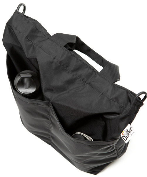 Drifter(ドリフター)の「EVERYDAY TOTE/エブリデイトート(ショルダーバッグ・レディース・ブルー/オレンジ/ブラック/ダークグリーン/レオパード/バーガンディー/レモンイエロー/グリーン系カモフラージュ・FREE)」の14枚目の写真