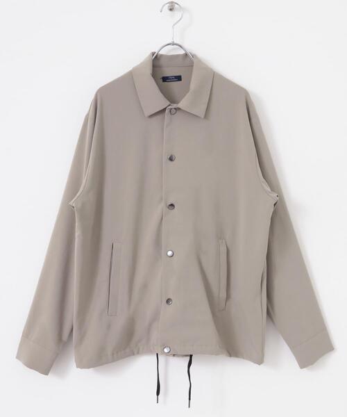 ITEMS URBANRESEARCH（アイテムズ アーバンリサーチ）の「ウォッシャブルTRコーチジャケット（ブルゾン・メンズ・グレー/ブラック/ベージュ・SMALL/MEDIUM/LARGE）」の17枚目の写真