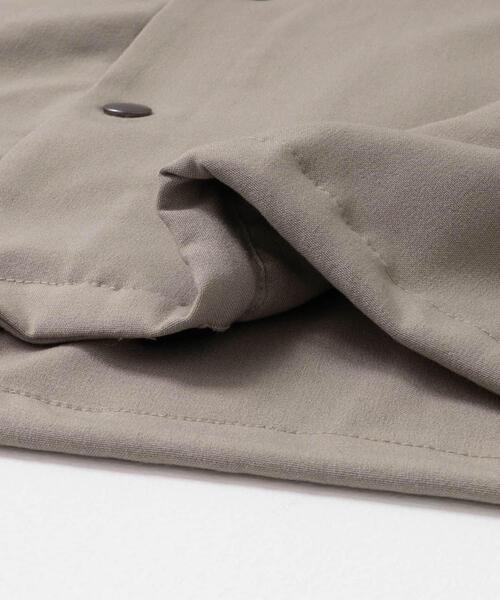 ITEMS URBANRESEARCH（アイテムズ アーバンリサーチ）の「ウォッシャブルTRコーチジャケット（ブルゾン・メンズ・グレー/ブラック/ベージュ・SMALL/MEDIUM/LARGE）」の7枚目の写真