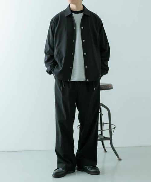 セール】ウォッシャブル×クールタッチ TRコーチジャケット（ブルゾン