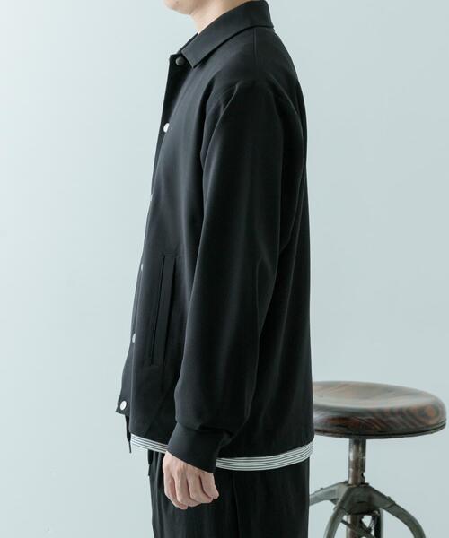 ITEMS URBANRESEARCH（アイテムズ アーバンリサーチ）の「ウォッシャブルTRコーチジャケット（ブルゾン・メンズ・グレー/ブラック/ベージュ・SMALL/MEDIUM/LARGE）」の22枚目の写真