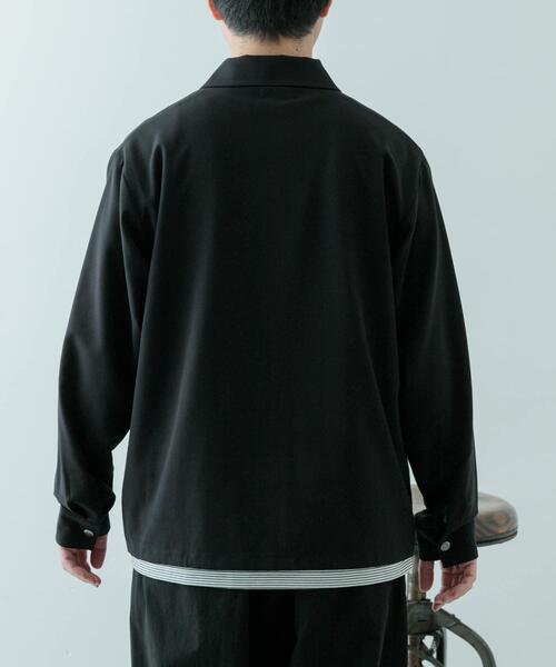 ITEMS URBANRESEARCH（アイテムズ アーバンリサーチ）の「ウォッシャブルTRコーチジャケット（ブルゾン・メンズ・グレー/ブラック/ベージュ・SMALL/MEDIUM/LARGE）」の21枚目の写真