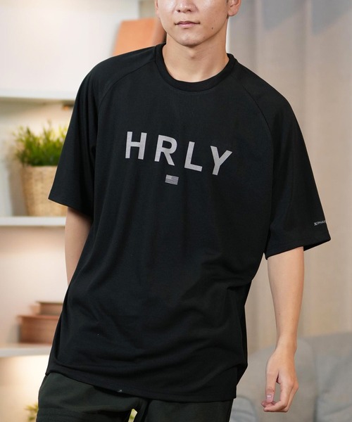 Hurley （ハーレー）の「Hurley/ハーレー 半袖Tシャツ フロントプリント MCSS251041（Tシャツ/カットソー・メンズ・ブラック/ホワイト・L/M/S）」の2枚目の写真