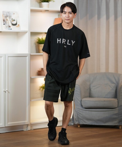 Hurley （ハーレー）の「Hurley/ハーレー 半袖Tシャツ フロントプリント MCSS251041（Tシャツ/カットソー・メンズ・ブラック/ホワイト・L/M/S）」の13枚目の写真