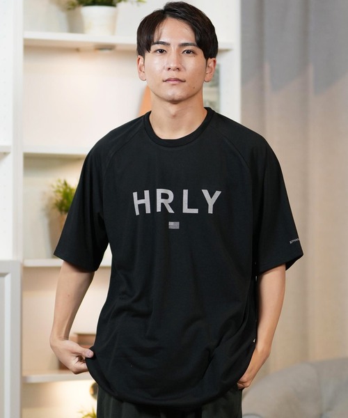 Hurley （ハーレー）の「Hurley/ハーレー 半袖Tシャツ フロントプリント MCSS251041（Tシャツ/カットソー・メンズ・ブラック/ホワイト・L/M/S）」の10枚目の写真