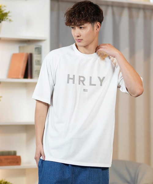 Hurley （ハーレー）の「Hurley/ハーレー 半袖Tシャツ フロントプリント MCSS251041（Tシャツ/カットソー・メンズ・ブラック/ホワイト・L/M/S）」の3枚目の写真