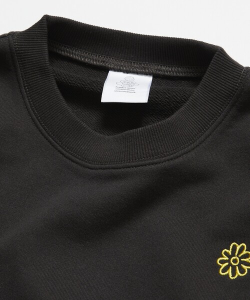 FREAK'S STORE(フリークスストア)の「tombonia/トムボニア 別注 総柄 ムック クルーネック スウェット(スウェット・メンズ・チャコールグレー/アッシュグレー/ブルー・SMALL/MEDIUM/LARGE)」の6枚目の写真