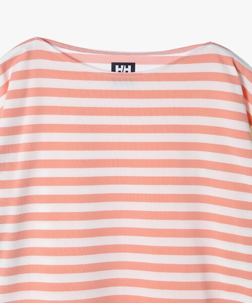 agnes b.(アニエスベー)の「agnes b. x HELLY HANSEN ショートスリーブマリンボーダーティー(ユニセックス)(Tシャツ/カットソー・レディース・ブラウン系その他・X-LARGE/LARGE/MEDIUM)」の6枚目の写真