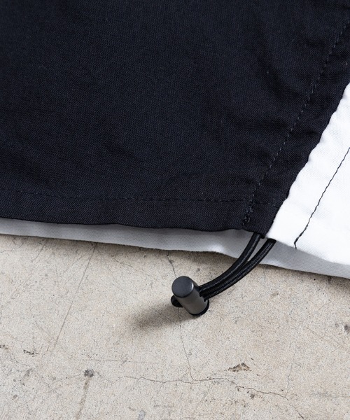 Magine（マージン）の「【SELECT】IR:BI PATTRN BIG SHIRTS S/S/バイパターン ストライプ ビッグシャツ ショートスリーブ（シャツ/ブラウス・メンズ・ホワイト/ブラック/ストライプ/ブラック×ホワイト・M/L/XL）」の11枚目の写真