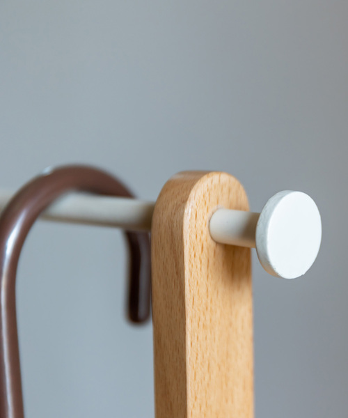 journal standard Furniture （ジャーナルスタンダードファニチャー）の「《WEB限定》【Mash/マッシュ】LIV umbrella hanger　傘　ハンガーラック（収納グッズ・レディース・ホワイト/チャコールグレー・FREE）」の9枚目の写真