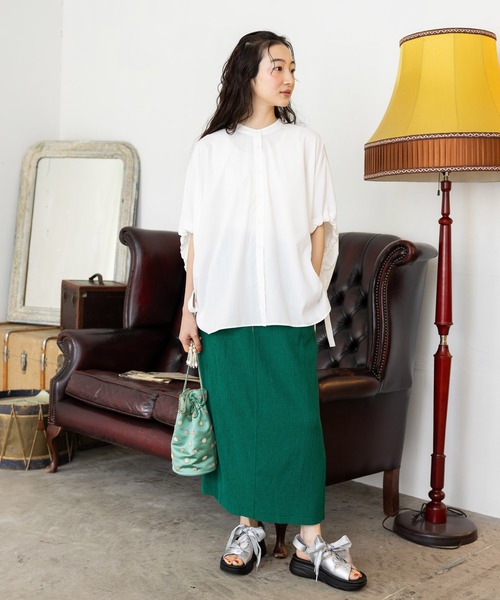 niko and...（ニコアンド）の「オリジナルWレースアップサンダル（サンダル・レディース・キャメル/ブラック/シルバー・SMALL/MEDIUM/LARGE）」の21枚目の写真