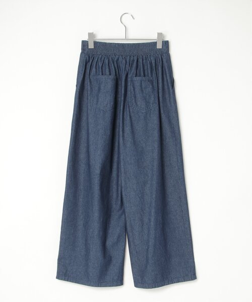 VENCEEXCHANGE（ヴァンスエクスチェンジ）の「6.5OZデニム2タックワイドパンツ（デニムパンツ・レディース・オフホワイト/ライトブルー/ブルー/ネイビー・FREE）」の12枚目の写真