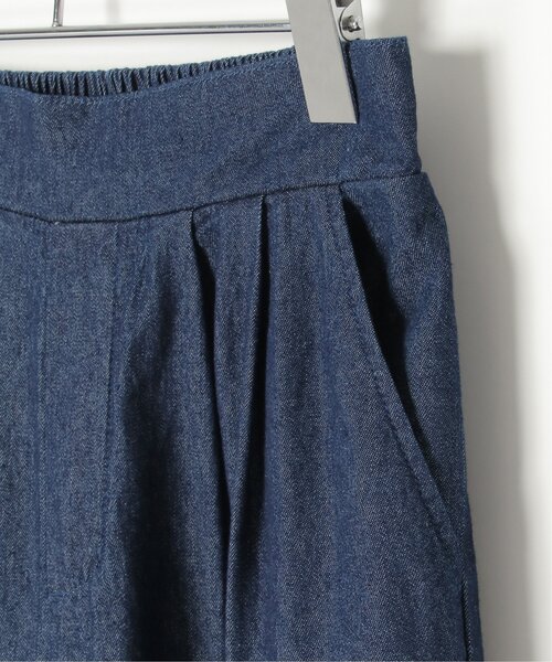 VENCEEXCHANGE（ヴァンスエクスチェンジ）の「6.5OZデニム2タックワイドパンツ（デニムパンツ・レディース・オフホワイト/ライトブルー/ブルー/ネイビー・FREE）」の14枚目の写真