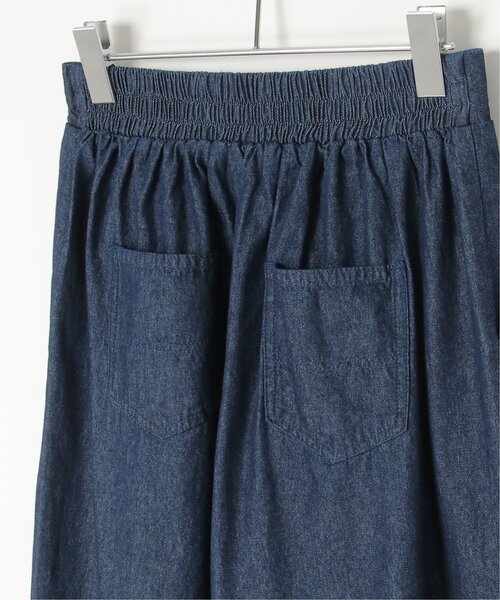 VENCEEXCHANGE（ヴァンスエクスチェンジ）の「6.5OZデニム2タックワイドパンツ（デニムパンツ・レディース・オフホワイト/ライトブルー/ブルー/ネイビー・FREE）」の15枚目の写真