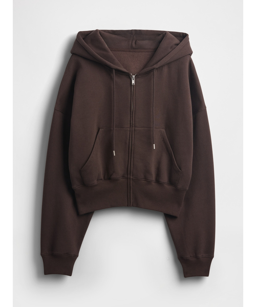 GAP(ギャップ)の「ヴィンテージソフト ジップアップ ウェッジパーカー(パーカー・レディース・ブラック/ネイビー/ブラウン/ピンク系その他/ワイン/レッド/キャメル/ブラウン系その他・XS/S/M/L/XL/XXS)」の19枚目の写真