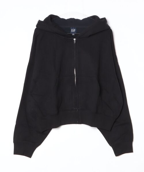 GAP(ギャップ)の「ヴィンテージソフト ジップアップ ウェッジパーカー(パーカー・レディース・ブラック/ネイビー/ブラウン/ピンク系その他/ワイン/レッド/キャメル/ブラウン系その他/レッド系その他2/イエロー/ヘザーグレー/ブラック系その他2/ブルー系その他2/ブラウン系その他2・XS/S/M/L/XL/XXS)」の3枚目の写真