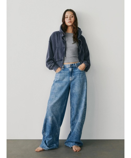 GAP(ギャップ)の「ヴィンテージソフト ジップアップ ウェッジパーカー(パーカー・レディース・ブラック/ネイビー/ブラウン/ピンク系その他/ワイン/レッド/キャメル/ブラウン系その他・XS/S/M/L/XL/XXS)」の17枚目の写真
