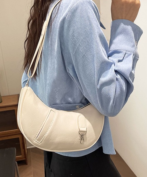 ハンドバッグ PAIN OR PLEASURE 25ss DEW LACE RIBBON BAG 本革スカーフ付き2wayバゲットバッグ（ハンドバッグ）｜SAISON