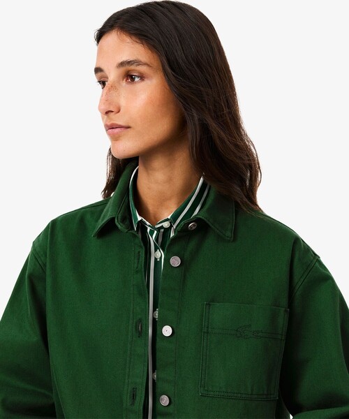 セール】ウィメンズワーク デニムシャツジャケット / カバーオール