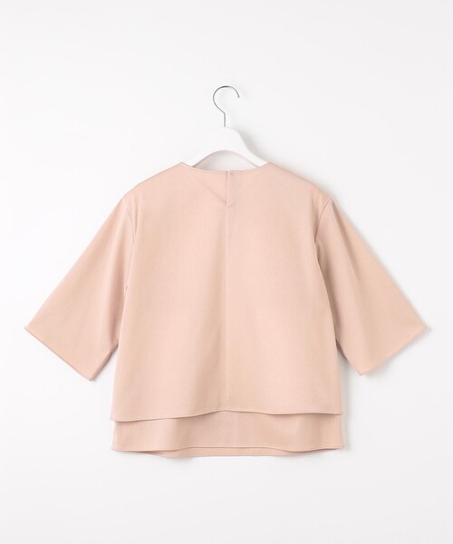 J.PRESS(ジェイプレス)の「【洗える】トリコットジャージー カットソー(Tシャツ/カットソー・レディース・ホワイト系/ネイビー系/ピンク系・T13/T15)」の14枚目の写真