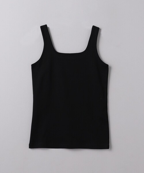 UNITED ARROWS（ユナイテッドアローズ）の「コットン スクエア タンクトップ（タンクトップ・レディース・ブラック/ホワイト・FREE）」の14枚目の写真