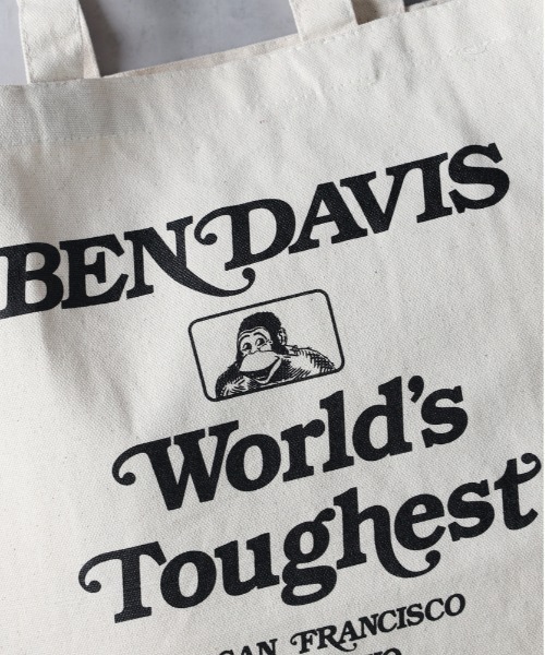BEN DAVIS（ベンデイビス）の「【BEN DAVIS】トートバッグ（トートバッグ・メンズ・キナリ・ONE SIZE）」の9枚目の写真