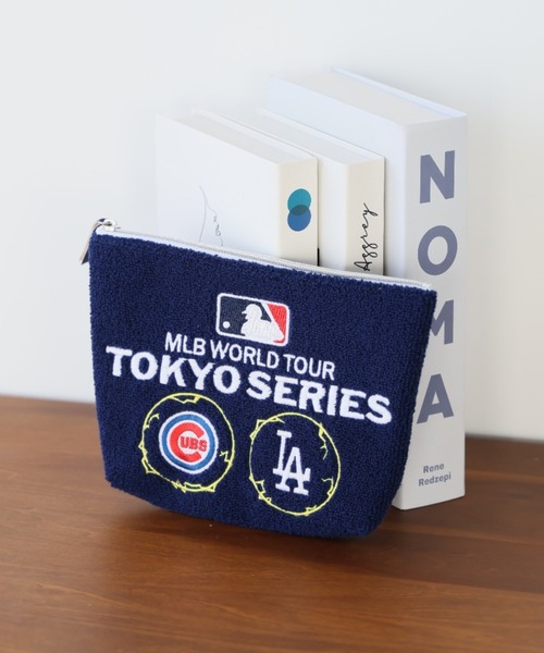 セール】MLB東京シリーズ さがら刺繍ポーチ（ポーチ）｜MLB