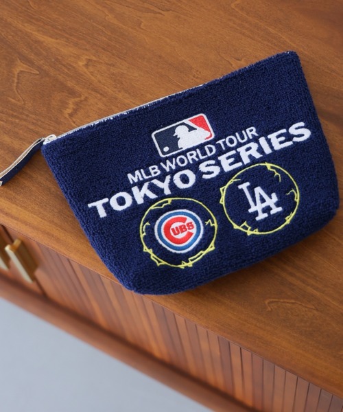 セール】MLB東京シリーズ さがら刺繍ポーチ（ポーチ）｜MLB