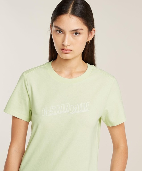 送料込★G-Star★Embro Tシャツ セール】EMBRO LOGO T-SHIRT/刺繍フロントロゴTシャツ（Tシャツ