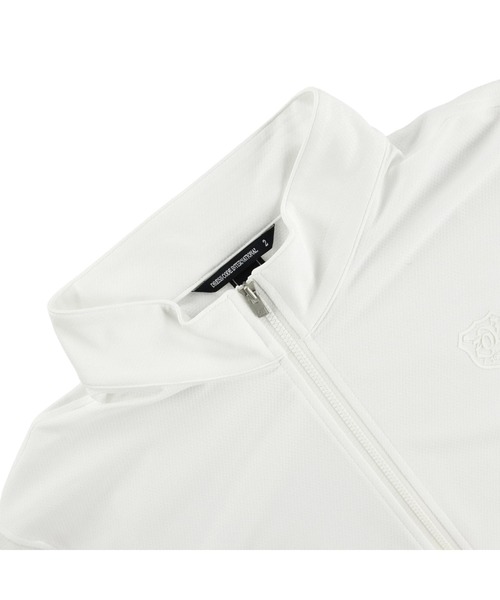 ZOY(ゾーイ)の「MENS TWINCOT UVメッシュ ブルゾン(ブルゾン・メンズ・ホワイト/グレー・SMALL/MEDIUM/LARGE/X-LARGE)」の4枚目の写真