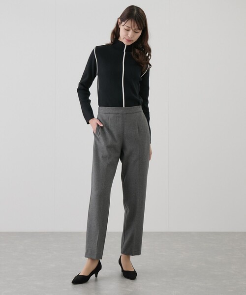 Jayro（ジャイロ）の「WOOLISHテーパードパンツ（その他パンツ・レディース・グレー系その他/チャコールグレー・M）」の21枚目の写真