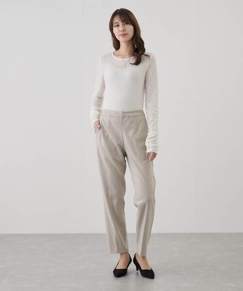 Jayro（ジャイロ）の「WOOLISHテーパードパンツ（その他パンツ・レディース・グレー系その他/チャコールグレー・M）」の14枚目の写真
