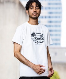 phenix（フェニックス）の「phenix OUTDOOR(フェニックスアウトドア) メンズ アウトドアロゴ 半袖Tシャツ (吸水速乾 / 通気性)（Tシャツ/カットソー）」