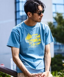 phenix（フェニックス）の「phenix OUTDOOR(フェニックスアウトドア) メンズ アウトドアロゴ 半袖Tシャツ (吸水速乾 / 通気性)（Tシャツ/カットソー）」
