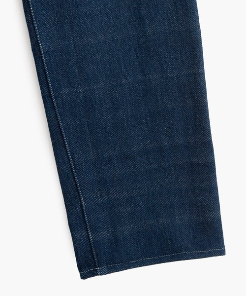 COSMIC WONDER(コズミックワンダー)の「Natural indigo-dyed hand-woven denim pants(デニムパンツ・レディース・インディゴブルー・0/1/3)」の6枚目の写真