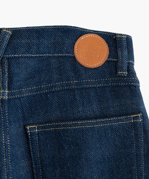COSMIC WONDER(コズミックワンダー)の「Natural indigo-dyed hand-woven denim pants(デニムパンツ・レディース・インディゴブルー・0/1/3)」の16枚目の写真