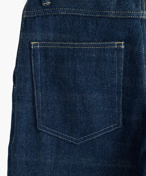 COSMIC WONDER(コズミックワンダー)の「Natural indigo-dyed hand-woven denim pants(デニムパンツ・レディース・インディゴブルー・0/1/3)」の14枚目の写真