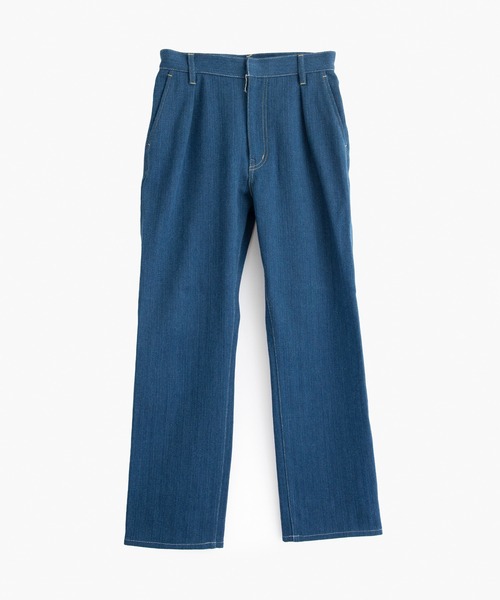 COSMIC WONDER(コズミックワンダー)の「Natural indigo-dyed hand-woven denim pants(デニムパンツ・レディース・インディゴブルー・0/1/3)」の17枚目の写真